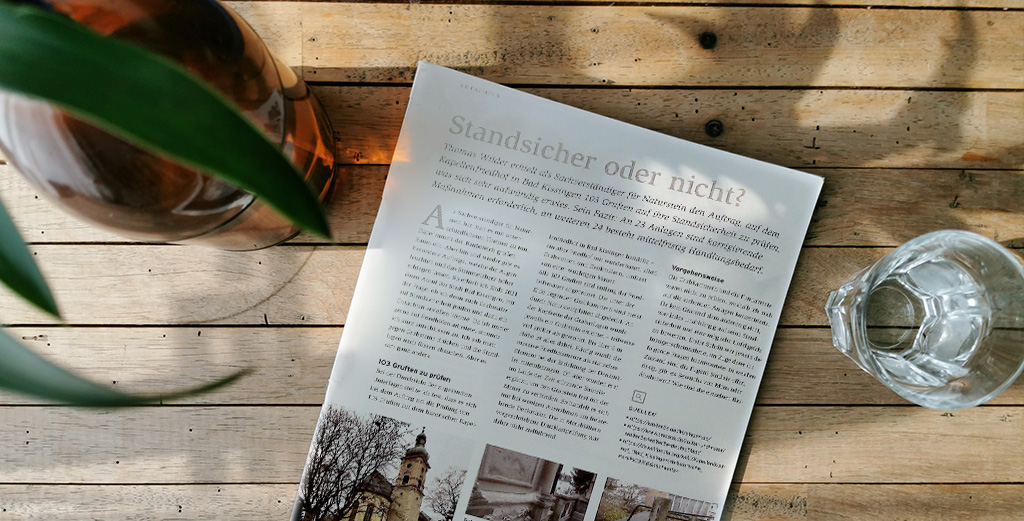Standsicher oder nicht? Sachverständiger Bad Kissing