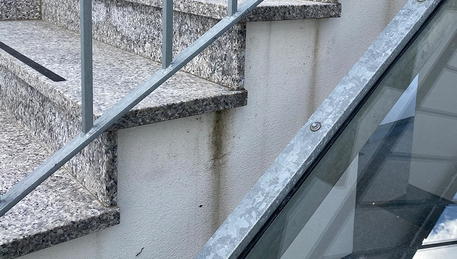 Gutachter für Naturstein, ö.b.u.v. Sachverständiger, Fallbeispiel. Schadensdokumentation